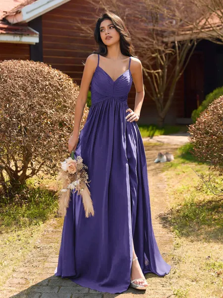 Pretty A-line V-Neck...