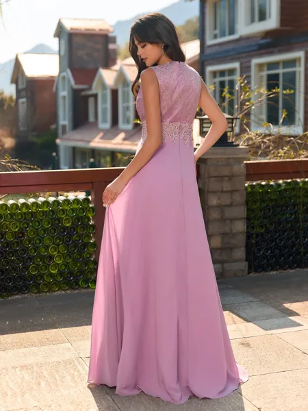 Splendiferous A-line V-Neck...