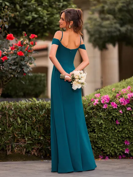 Trendy Sheath Cold Shoulder...