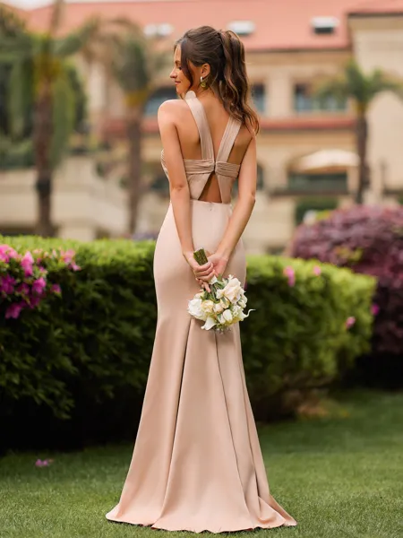 Glamorous Sheath Halter...
