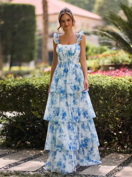 Unique A-line Square...