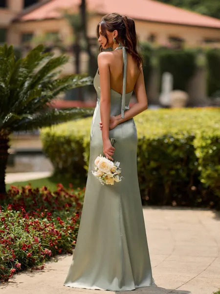 Delicate Sheath V-Neck...