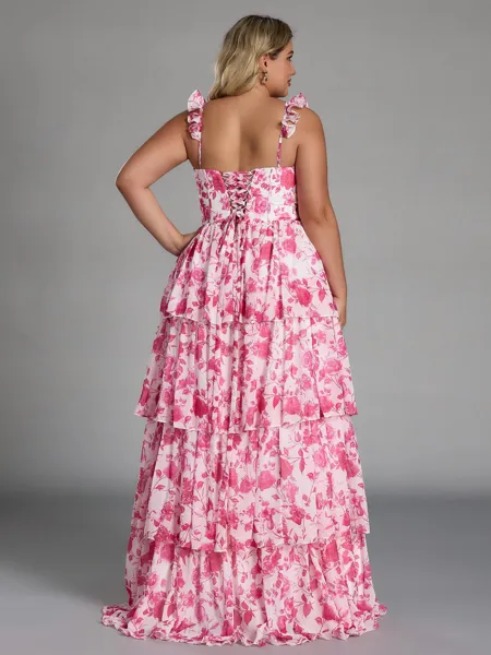 Exquisite A-line Straps...