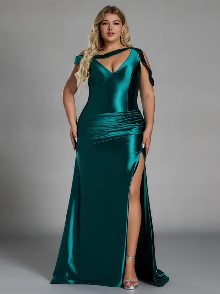 Fashion Sheath Pleated...