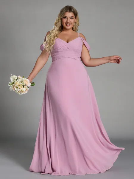 Mesmerizing A-line Cold...