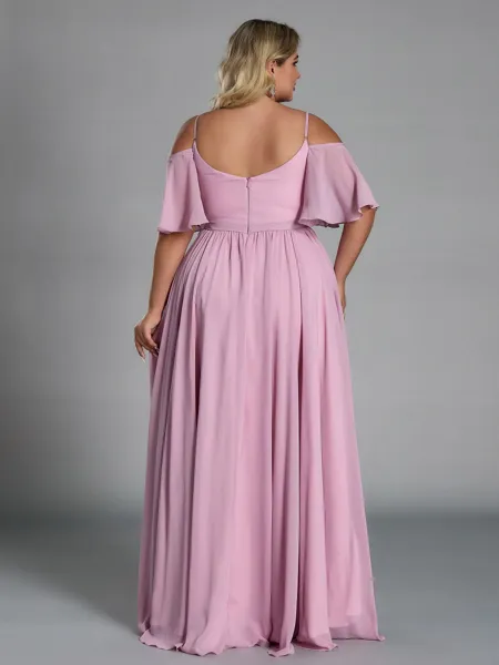 Charming A-line Cold...