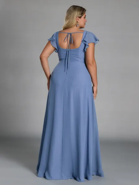 Splendiferous A-line Square...