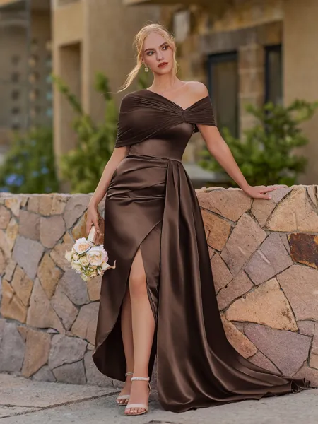 Opulent Sheath Pleated...