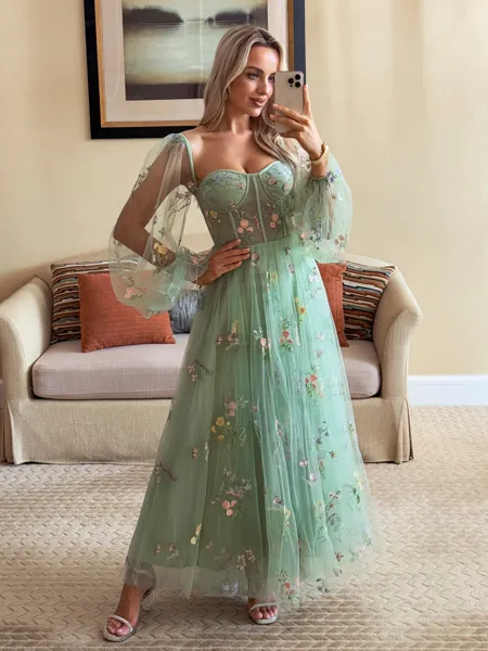 Hermosos A-line Sweetheart...