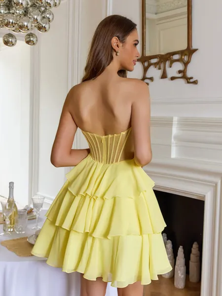 Elegant A-line Sweetheart...