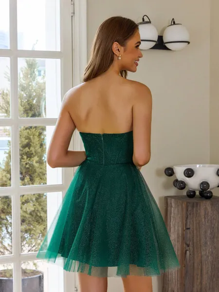 Stunning A-line Straight...