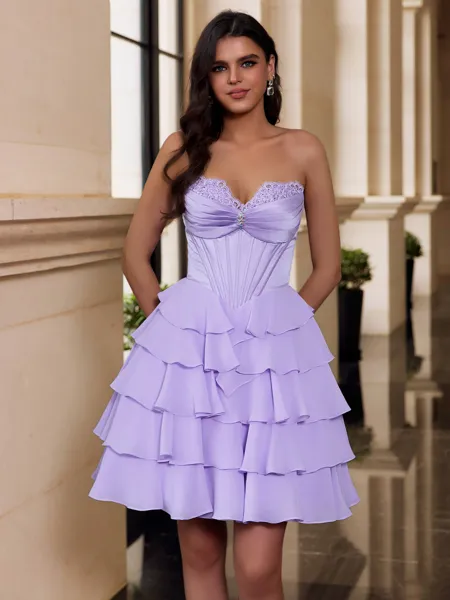 Unique A-line Sweetheart...