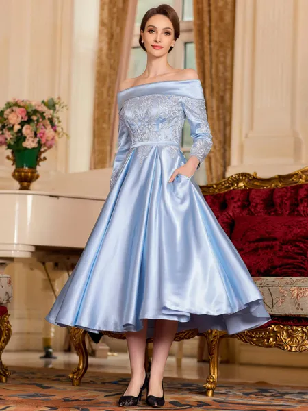 Radiant A-Line Silk like...