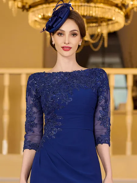 Noble Sheath Chiffon...