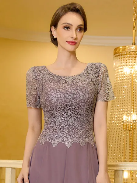 Rhythmic A-Line Chiffon...