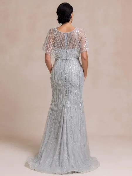 Noble Sheath V-Neck Short...