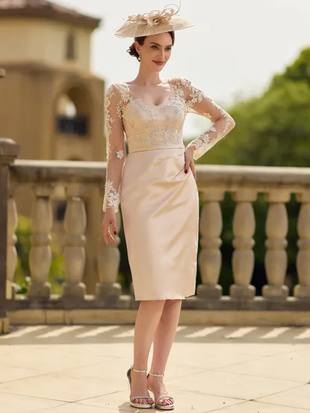 Glamorous Sheath/Column...