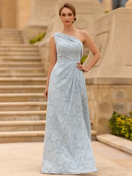 Elegant Sheath One-Shoulder...