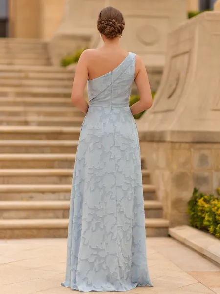 Elegant Sheath One-Shoulder...