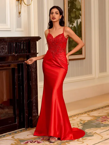 Striking Sheath V-Neck...