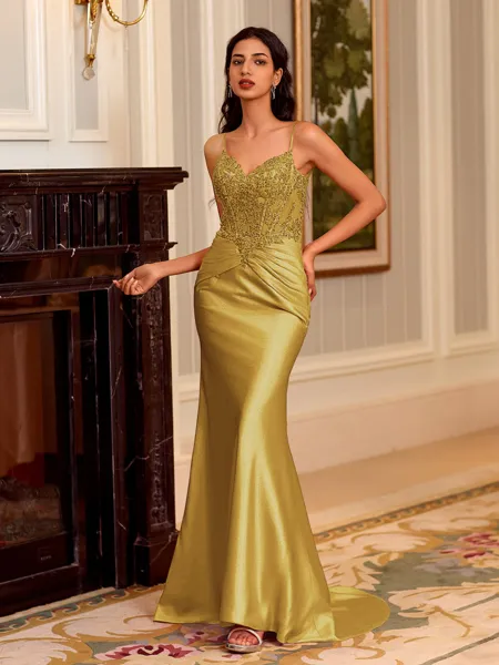 Striking Sheath V-Neck...