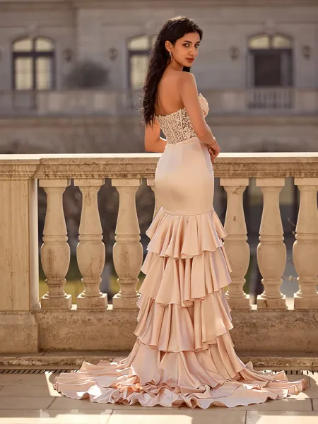 Glamorous Sheath Straight...