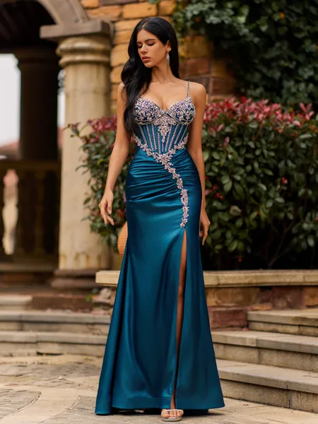 Sleek Sheath V-neck...