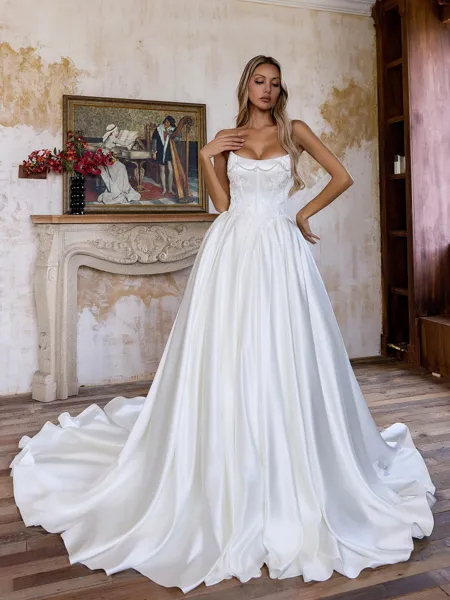 Opulent Ball-Gown Straight...