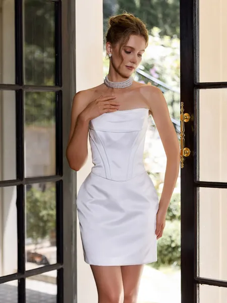 Delicate Sheath Straight...