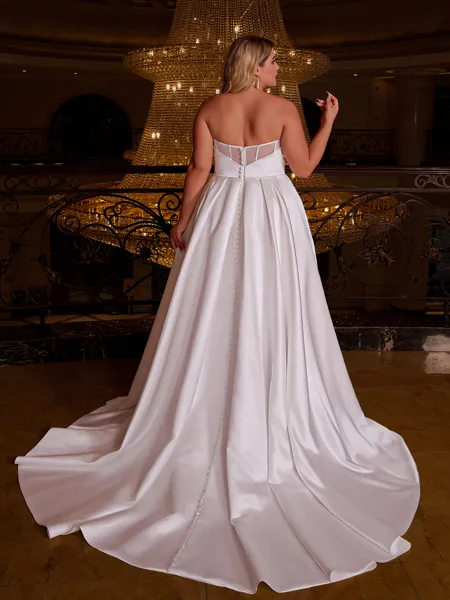 Stunning A-line Sweetheart...