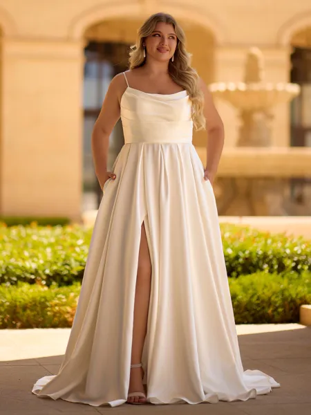 Extravagant A-line...