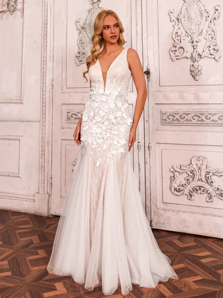 Unique Sheath V-Neck...