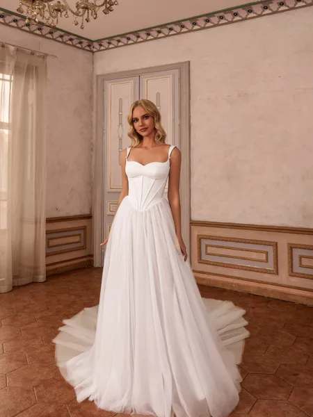 Captivating A-line Straps...