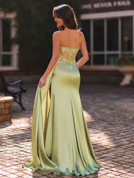 Glamorous Sheath Straight...