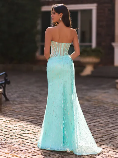 Stunning Sheath Straight...