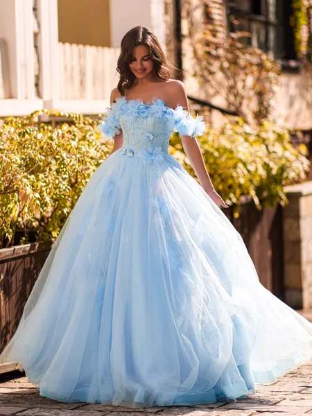 Striking Ball-Gown...