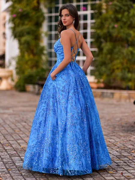 Fashion A-Line Spaghetti...