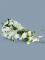 Pure Cascade Silk Flower Bridal Bouquets