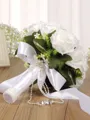 Charming Round Artificial Flower Bridal Bouquets