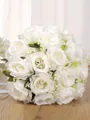 Charming Round Artificial Flower Bridal Bouquets