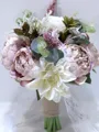 Blooming Free-Form Artificial Flower Bridal Bouquets