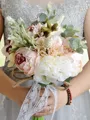 Blooming Free-Form Artificial Flower Bridal Bouquets