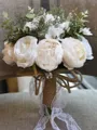 Blooming Free-Form Artificial Flower Bridal Bouquets