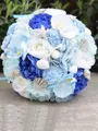 Gorgeous Round Artificial Flower Bridal Bouquets