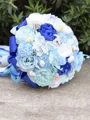 Gorgeous Round Artificial Flower Bridal Bouquets