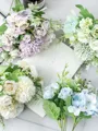 Fashion Free-Form Silk Flower Bridal Bouquets