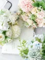 Fashion Free-Form Silk Flower Bridal Bouquets