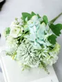 Beautiful Free-Form Silk Flower Bridal Bouquets