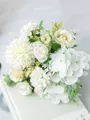 Beautiful Free-Form Silk Flower Bridal Bouquets