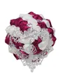Luxurious Round Satin Bridal Bouquets
